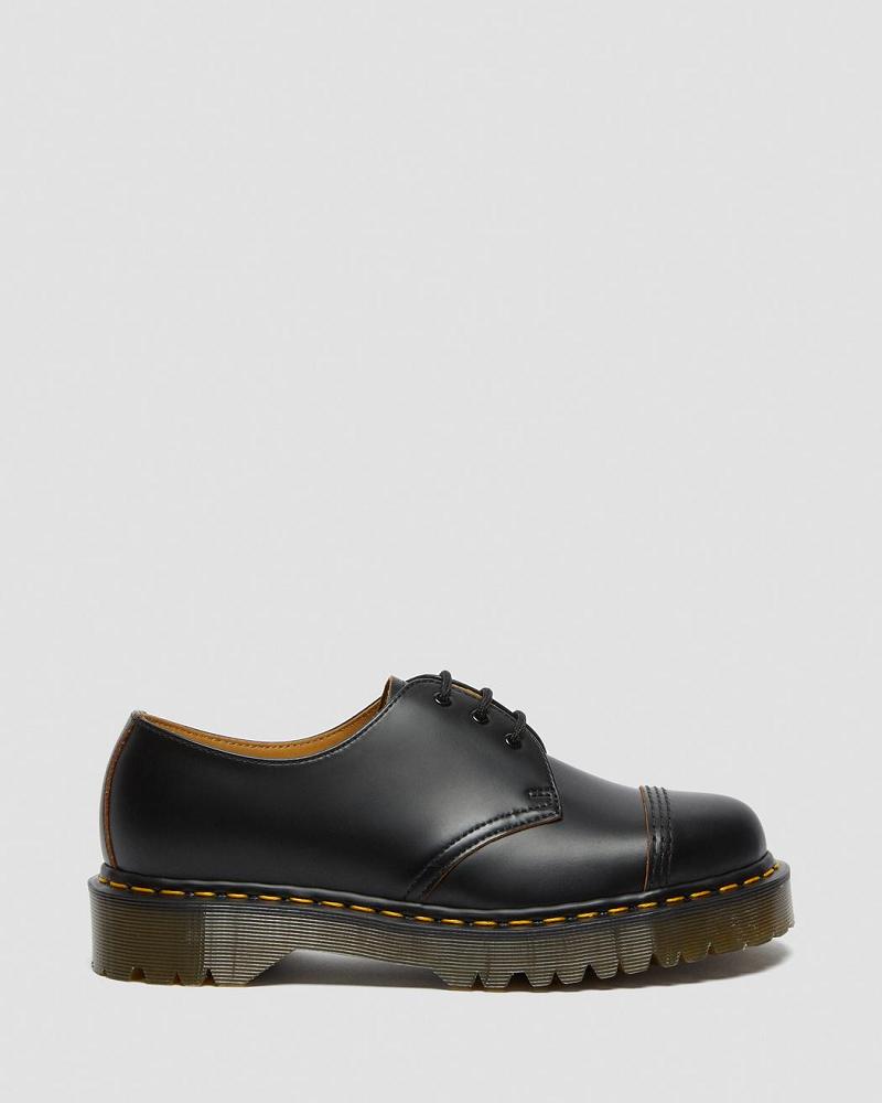 Dr Martens 1461 Bex Made in England Neus Cap Oxford Schoenen Heren Zwart | NL 230JPQ